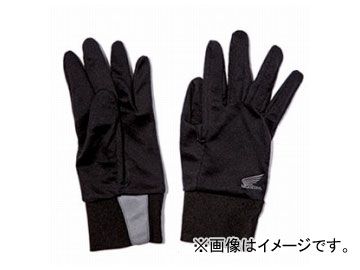 ホンダライディングギア WIND STOPストレッチインナーグローブ ブラック 選べる6サイズ 2輪