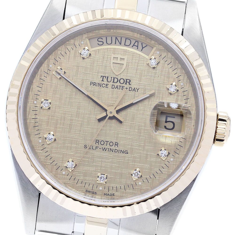 【お気にいる】 TUDOR チュードル 76213 メンズ 自動巻き デイトデイ プリンス 時計