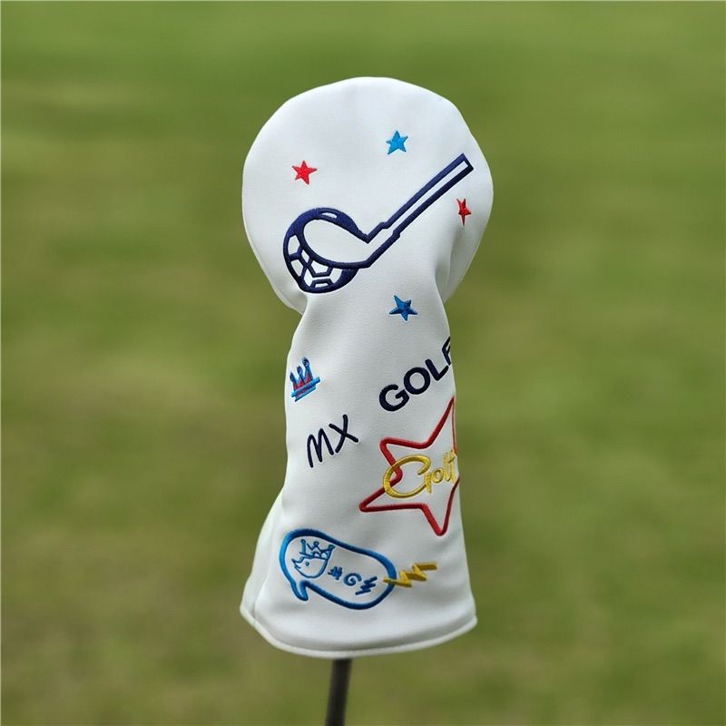 【シーズン新品4点セット】韓国バージョンのMXgolfゴルフヘッドカバーピンク シーズン新品4点セット】韓国バージョンのMXgolfゴルフクラブ