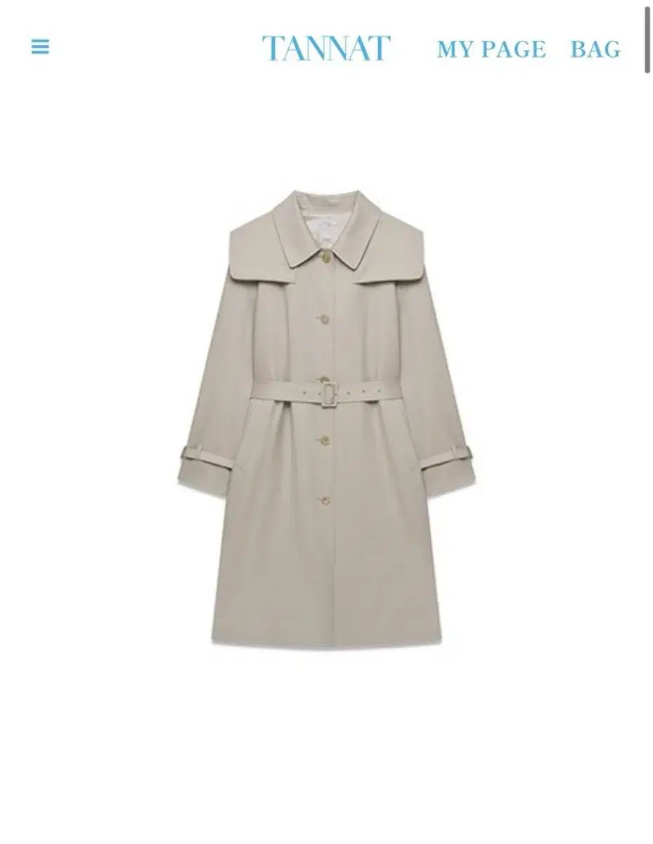 TANNAT トレンチ コート ベージュ