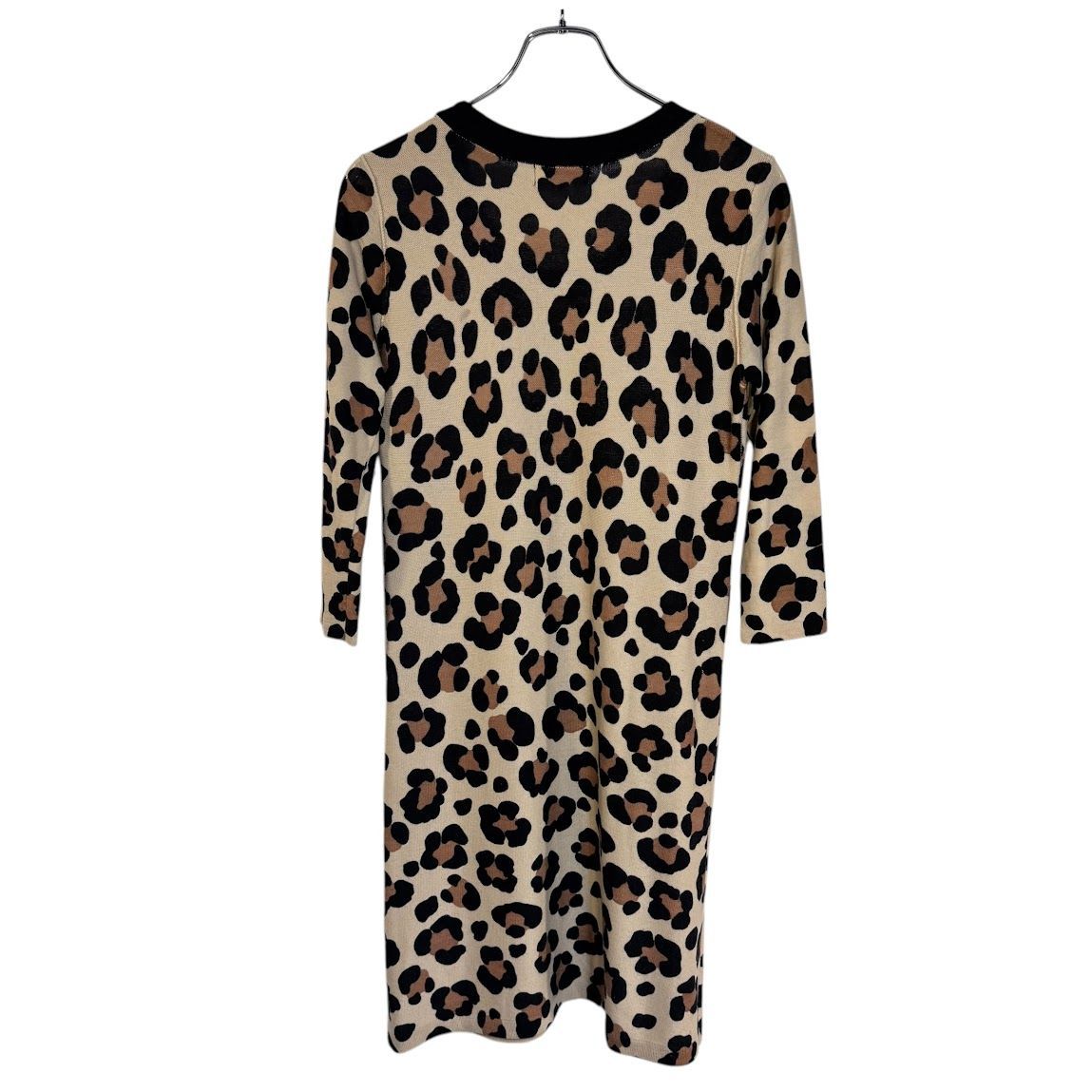 SONIA RYKIEL お花のヒョウ柄 ニットワンピース SONIA RYKIEL お花のヒョウ柄 ニットワンピース