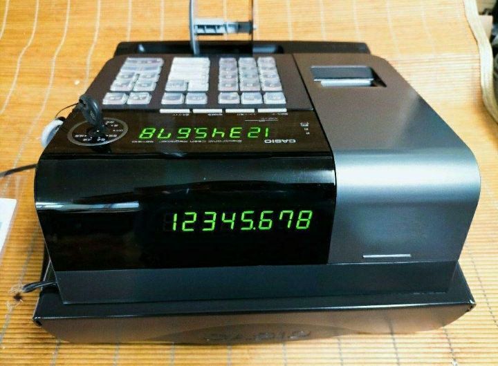 カシオ レジスター SE-S10 ブラック 8部門 小型ドロア CASIO レジスター SE-S10 カシオ レジスター 8部門 小型ドロア