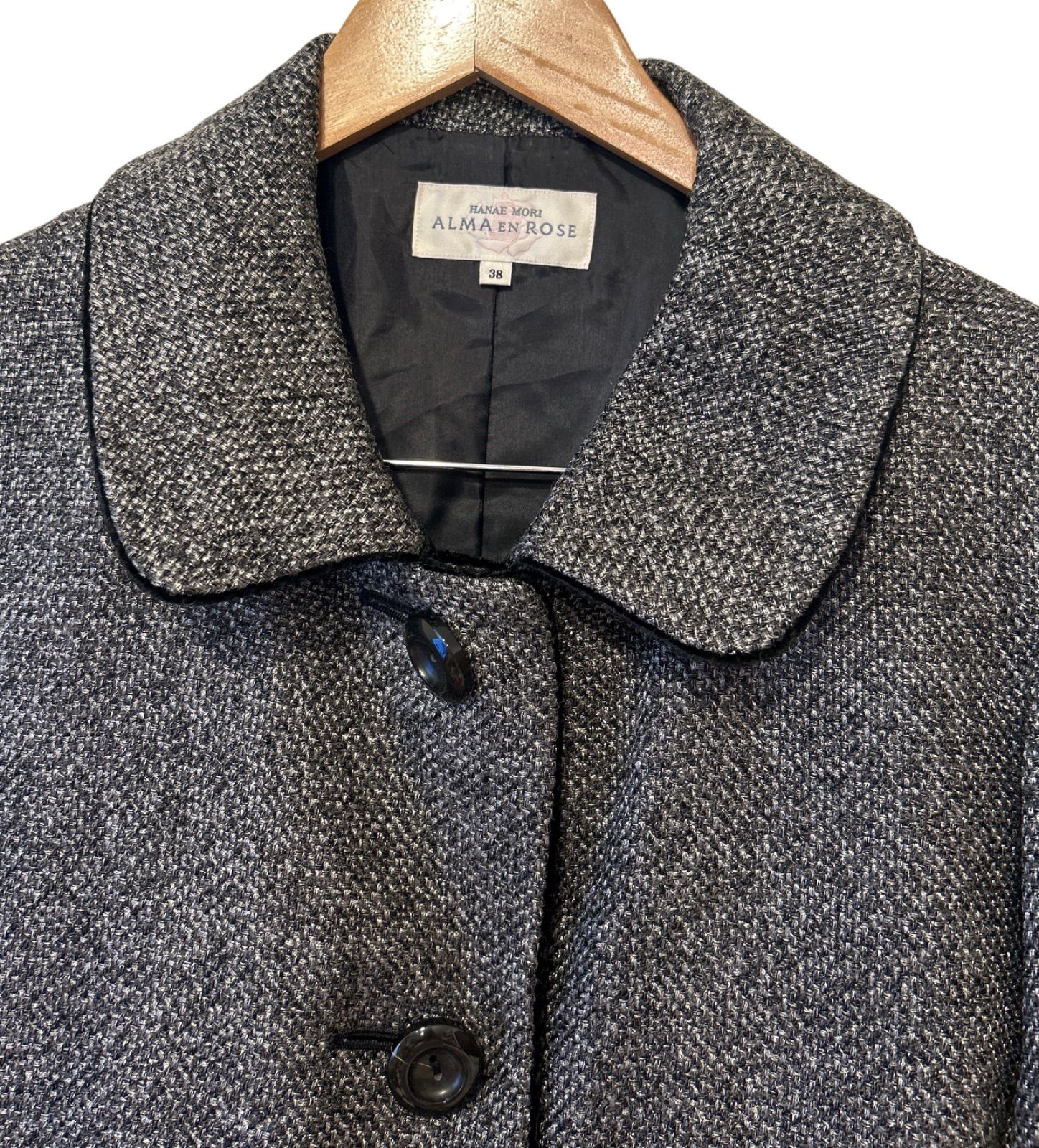 Z1546 HANAE MORI ALMA EN ROSE ハナエモリアルマアンローズ コート