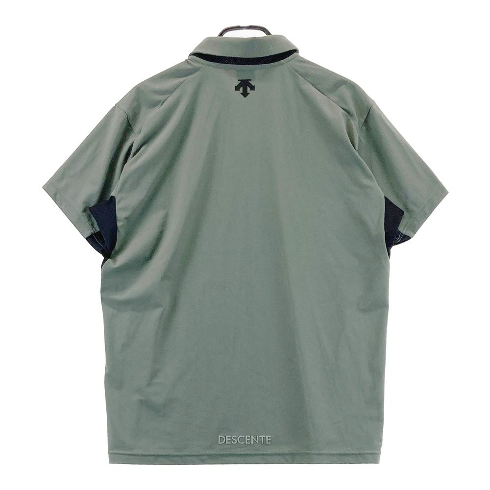 サイズ O DESCENTE GOLF デサントゴルフ ザンダー シャウフェレ 2025 バイ 半袖ポロシャツ グリーン系 240101534287 ゴルフウェア メンズ ストスト