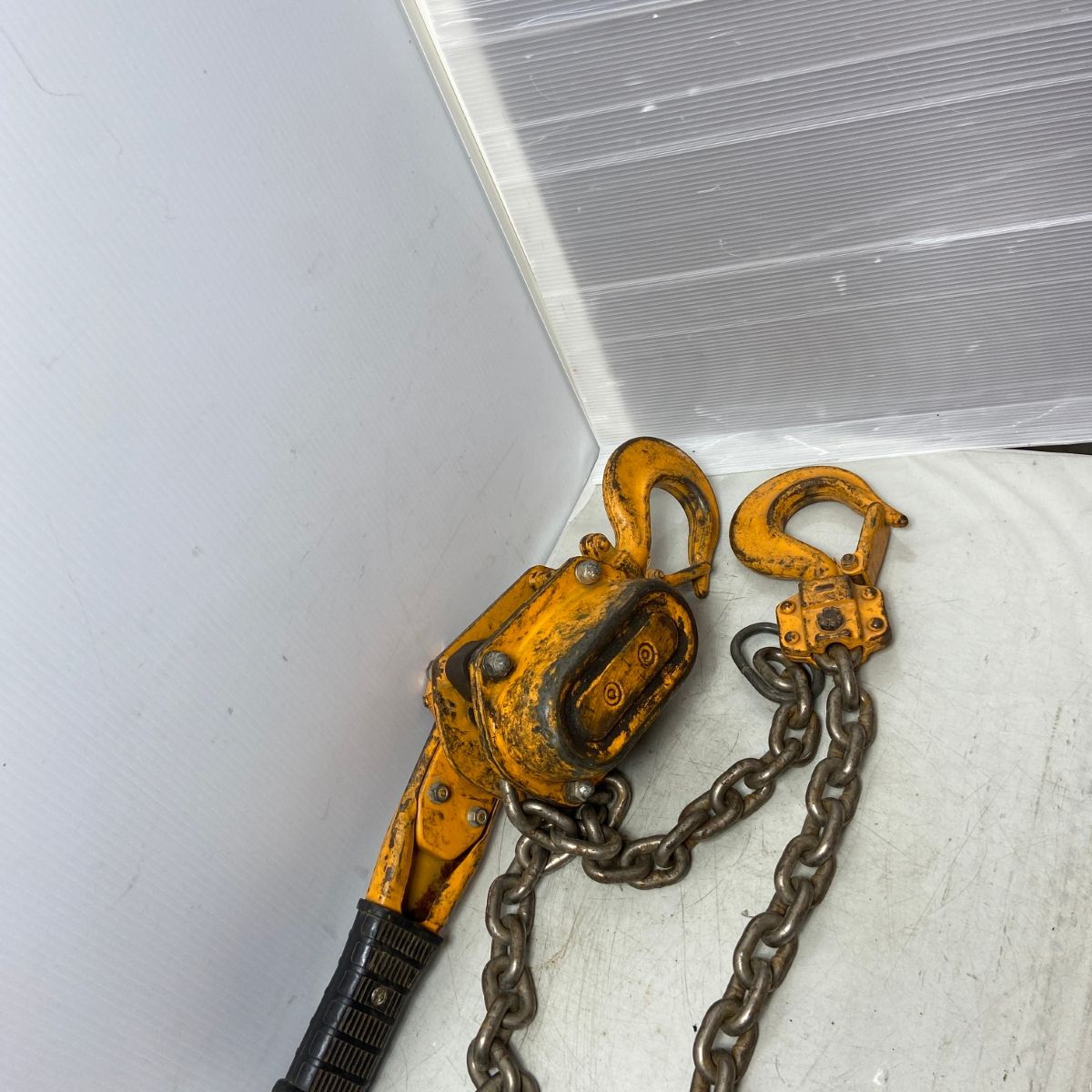 ΦΦKITO キトー KITO キトーレバーブロックL5形 定格荷重2 5t LB025 イエロー