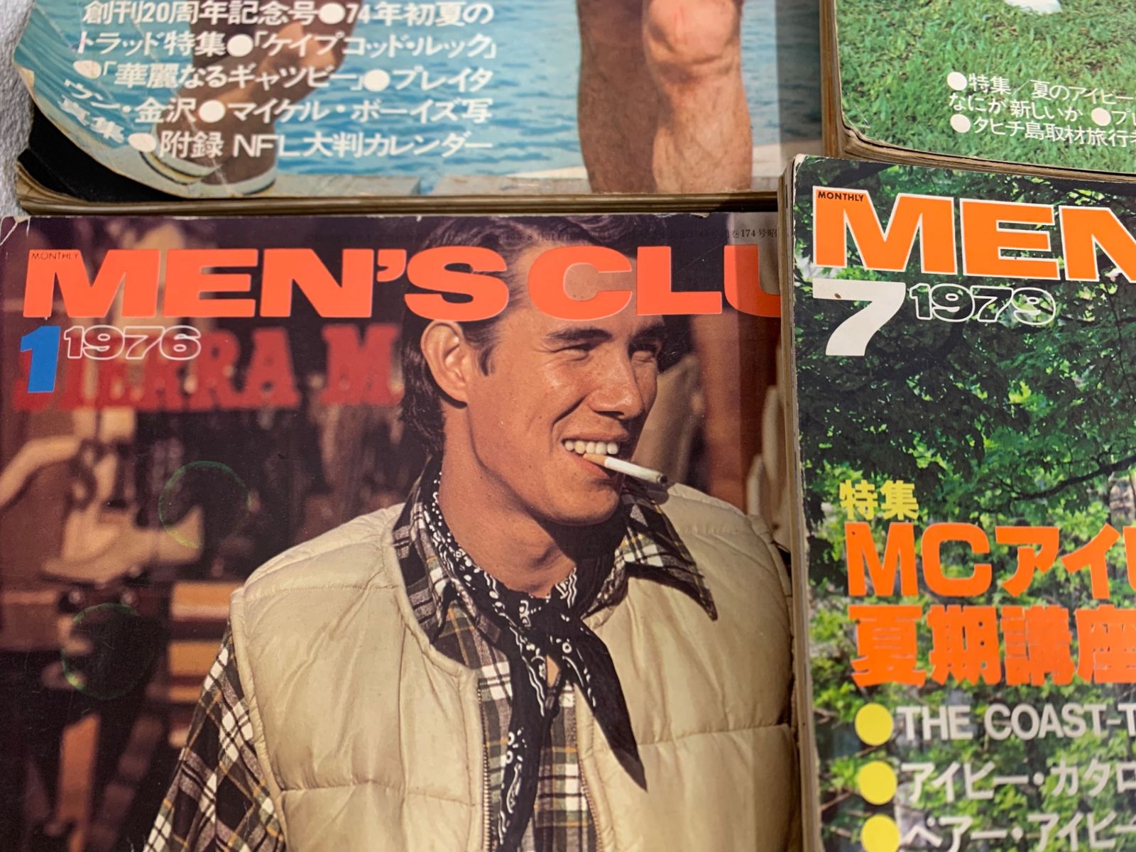 バラ売り1冊約800円　雑誌メンズクラブ1980年1981年1982年 2025年最新】Yahoo!オークション -メンズクラブ 1980(MEN'S CLUB