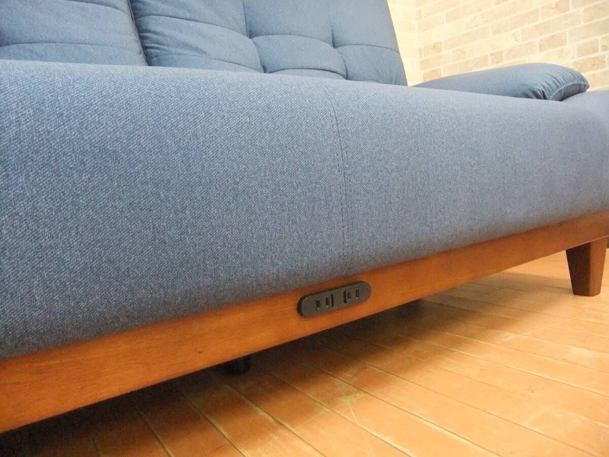 ブークレ２人掛けアームレスソファ幅160cm ソファーベッド（784） ブークレ2人掛けアームレスソファ幅160cm ソファーベッド（784