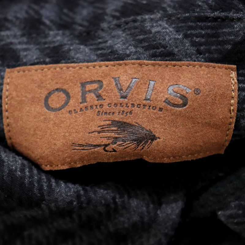 00s ORVIS チェック柄 ネル 長袖シャツ メンズ 表記XLサイズ