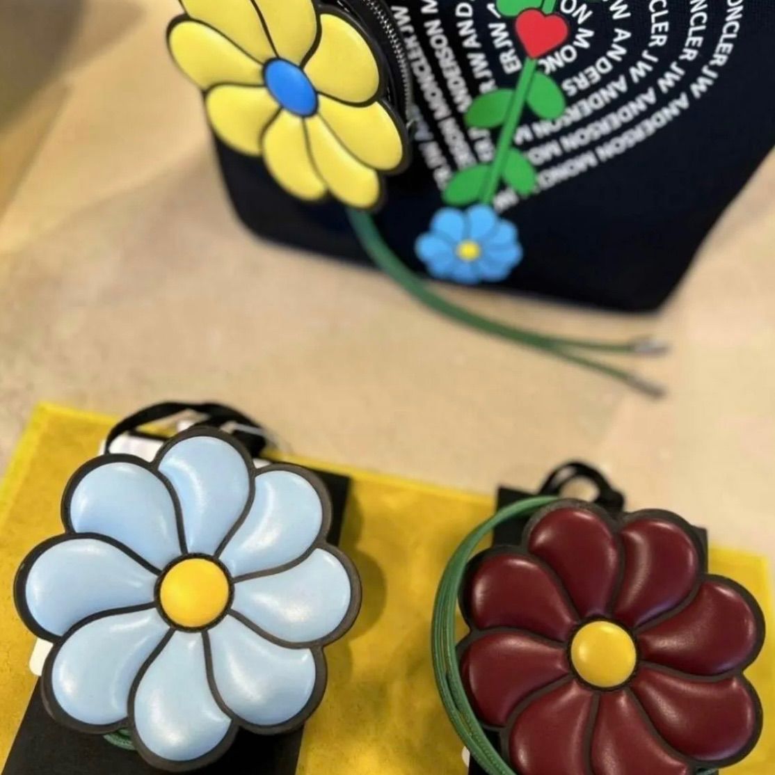 MONCLER JW ANDERSON マクラメフラワーショートパンツ ホワイト