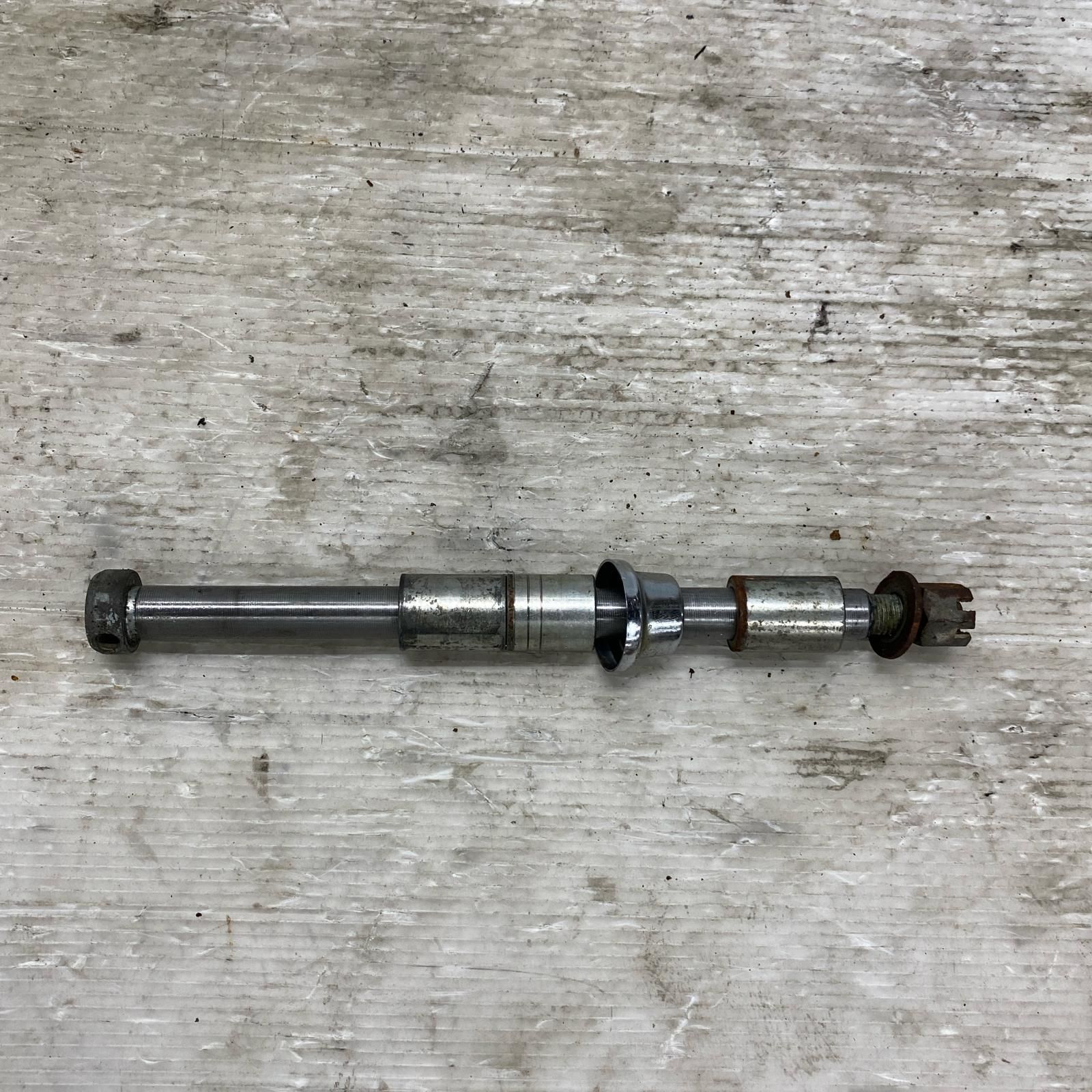 SUZUKI GS400X アクスルシャフト フロント スズキ