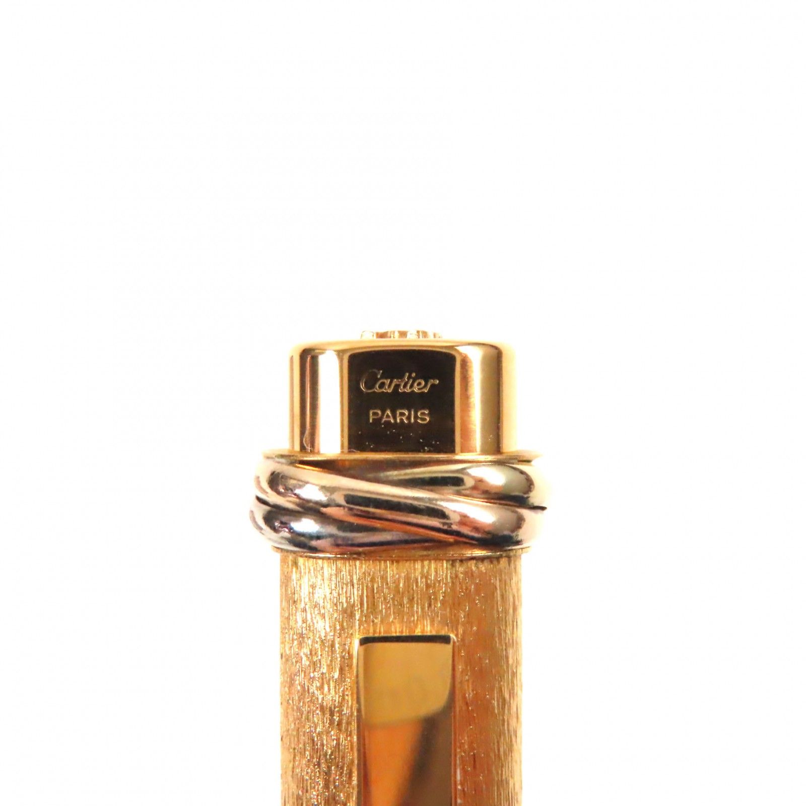 極美品▽Cartier カルティエ ヴィンテージ トリニティ ー 総柄