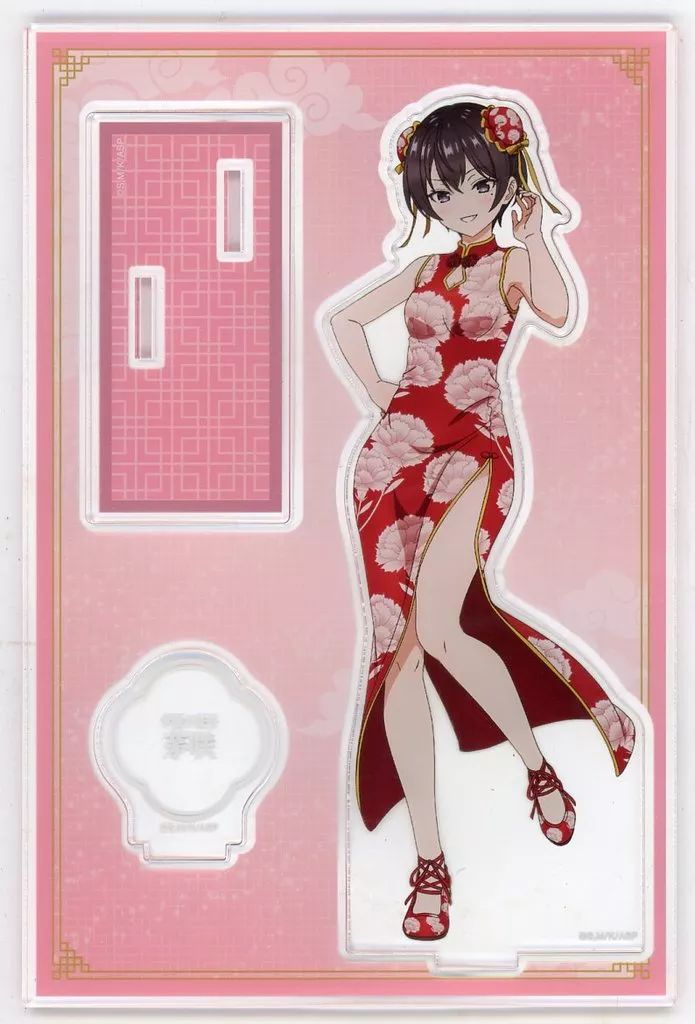 中古】アクリルスタンド・アクリルパネル 更科茅咲 描き下ろし