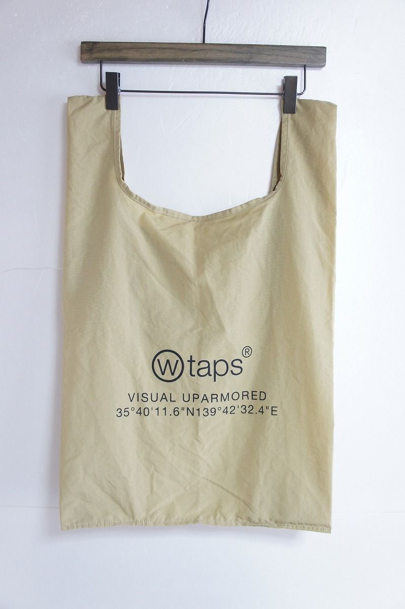 美品21SS WTAPSダブルタップス CONVENI BAG コンビニ トート バッグ パッカブル 211TQDT-CG05 BEIGE 725M★13