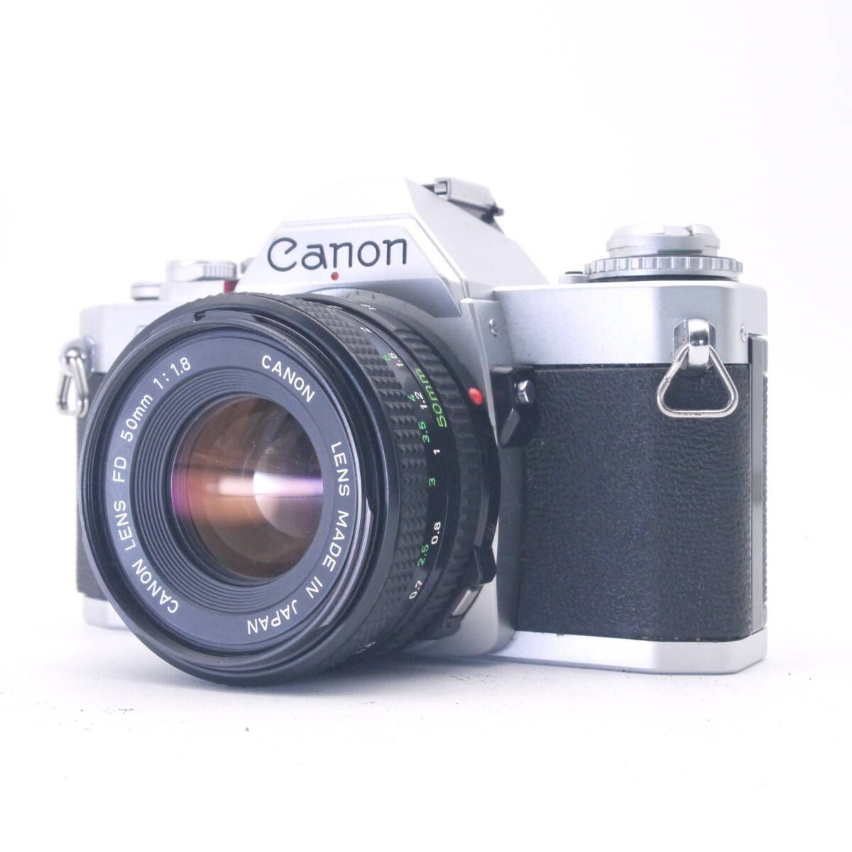 美品 Canon キヤノン AV-1 (シャッターOK 露出OK) / NEW FD 50mm