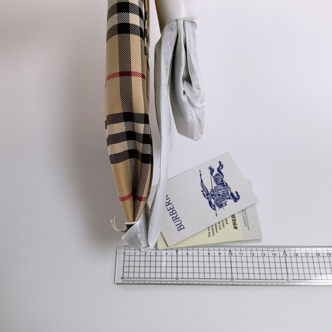 新品未使用】BURBERRY スリム ベルトバッグ バーバリー チェック