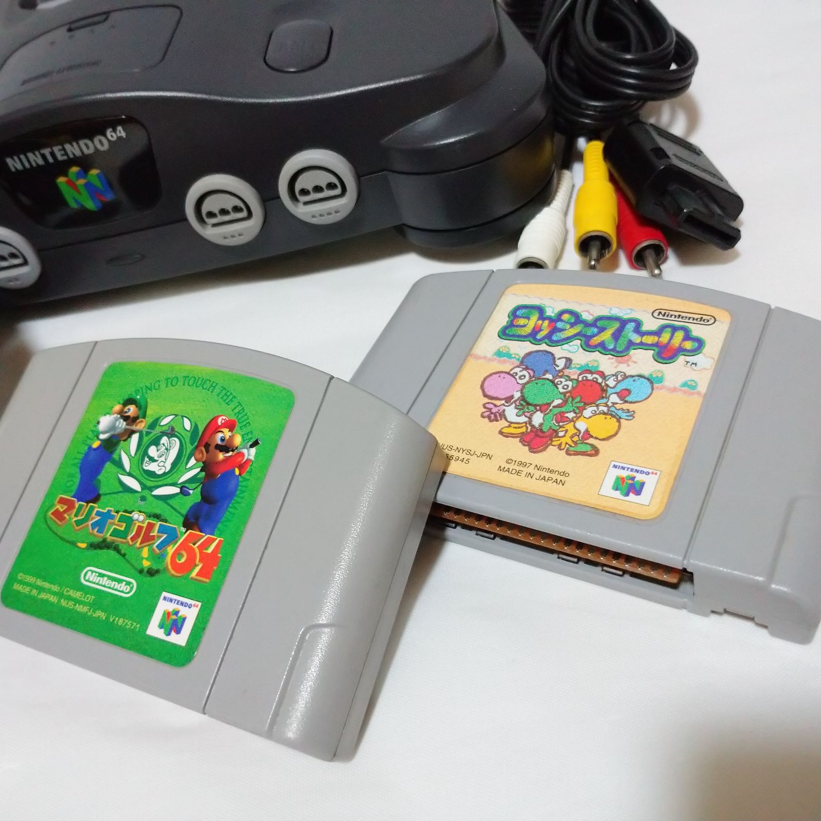 NINTENDO 64 本体 コントローラー コード類 ソフト セット (任天堂