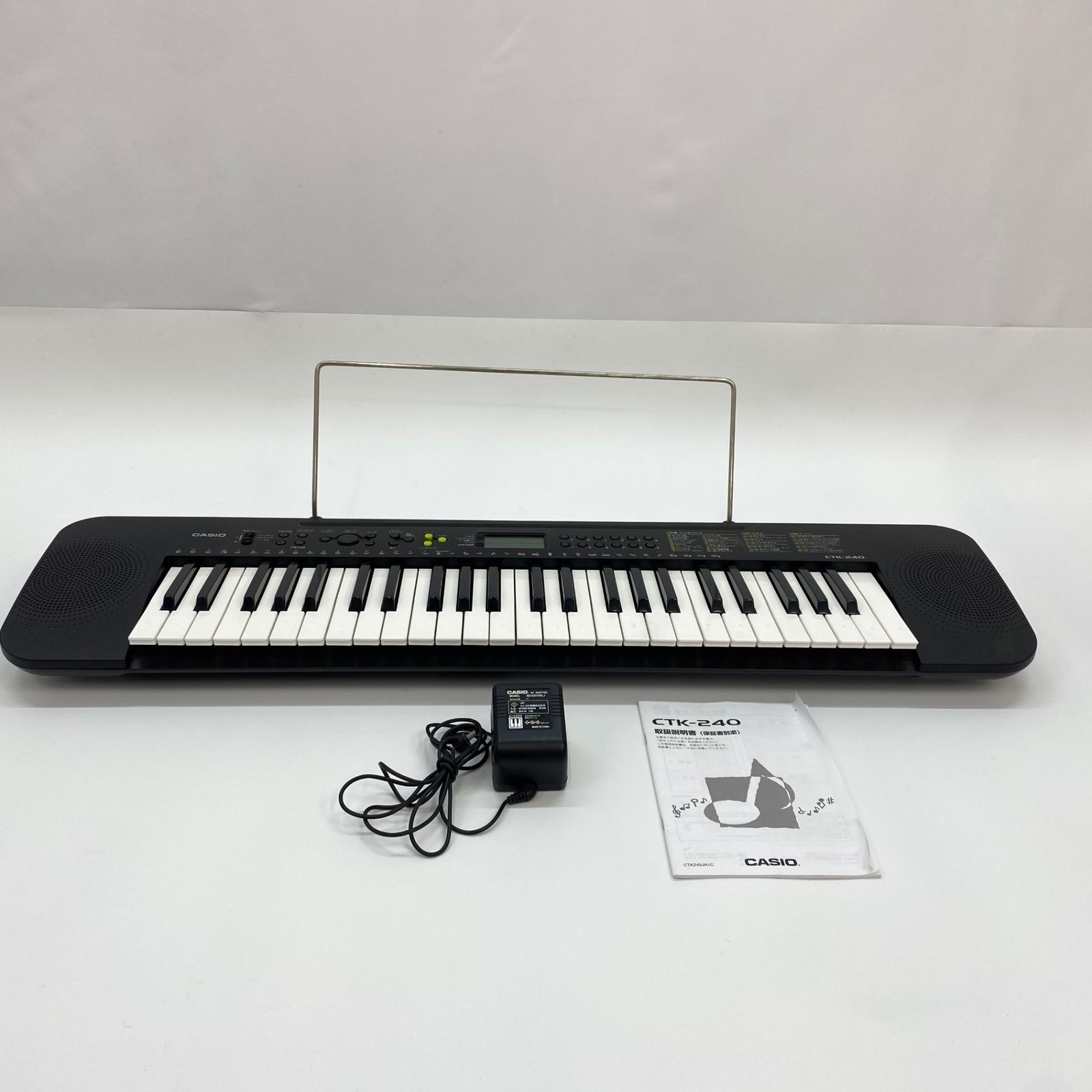 【美品】カシオ（CASIO）電子キーボード Casiotone CTK-240 CTK-240 | CASIO