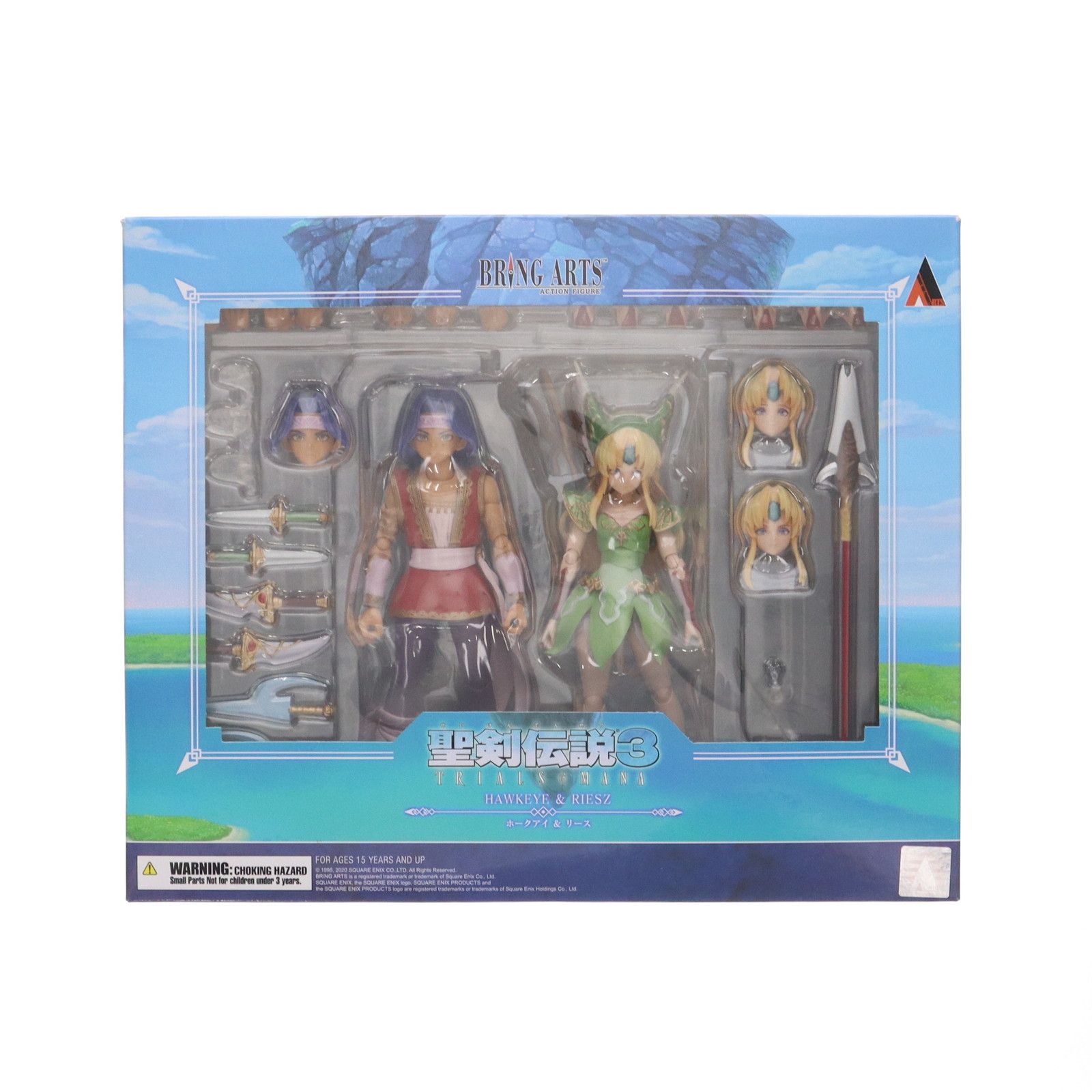 ANYCCS - BRING ARTS(ブリングアーツ) ホークアイ&amp;リース 聖剣伝説3 TRIALS of MANA(トライアルズ オブ マナ) 完成品 可動フィギュア スクウェア・エニックス 聖剣伝説3 トライアルズ オブ マナ BRING ARTS ホークアイ