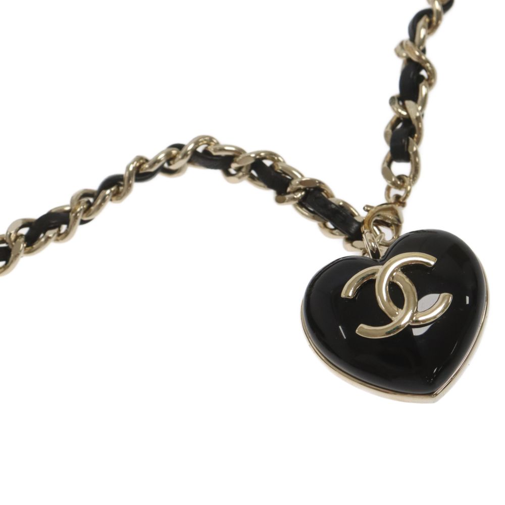 CHANEL (シャネル) ココマーク マトラッセハート チェーンベルト