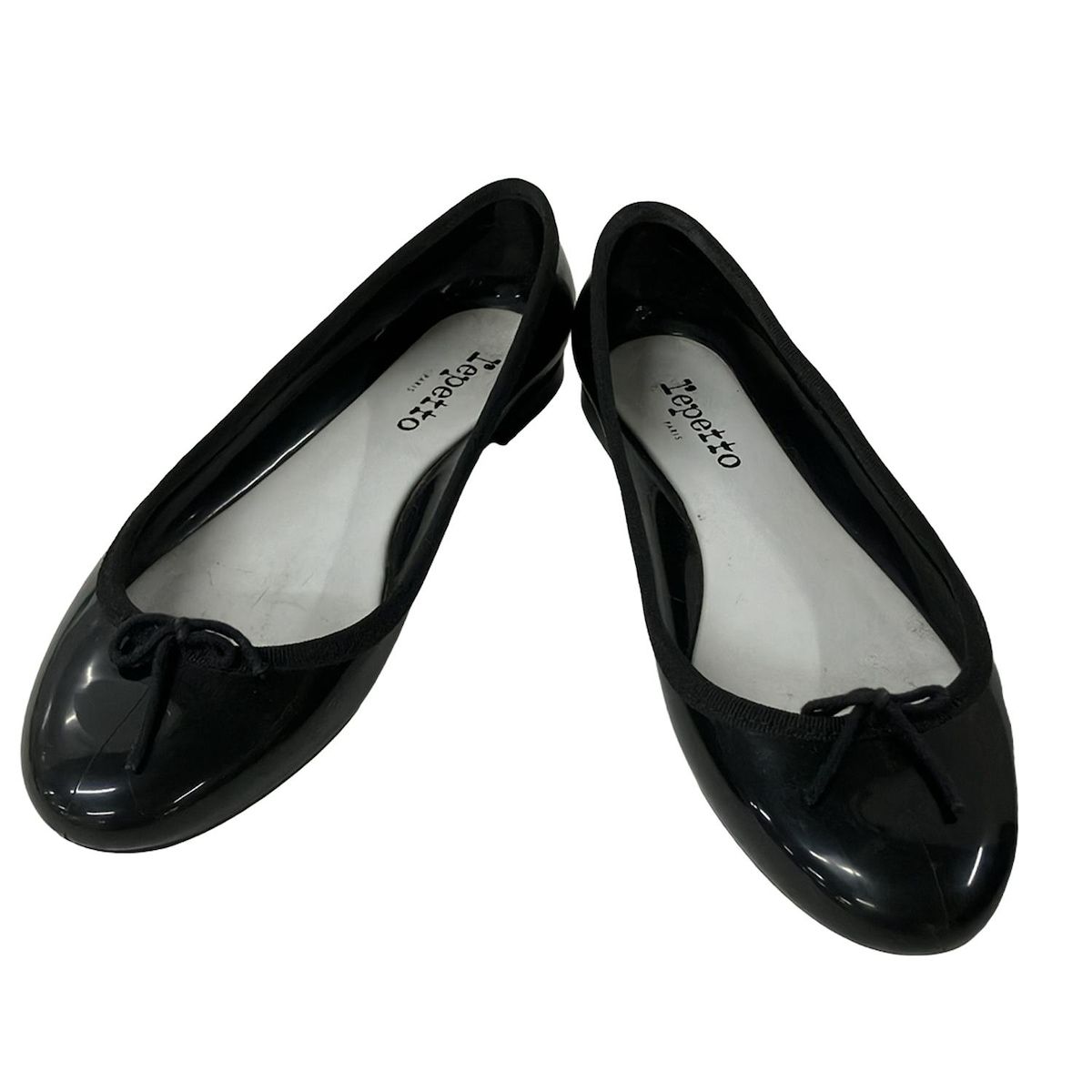 repetto】レペット バレエ フラットシューズ レザー 38 23.5cm