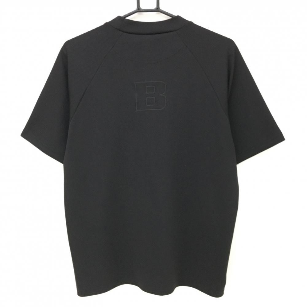 BRIEFING ハイネック ゴルフシャツ M 黒 BRIEFING GOLF - MEN'S TOUR