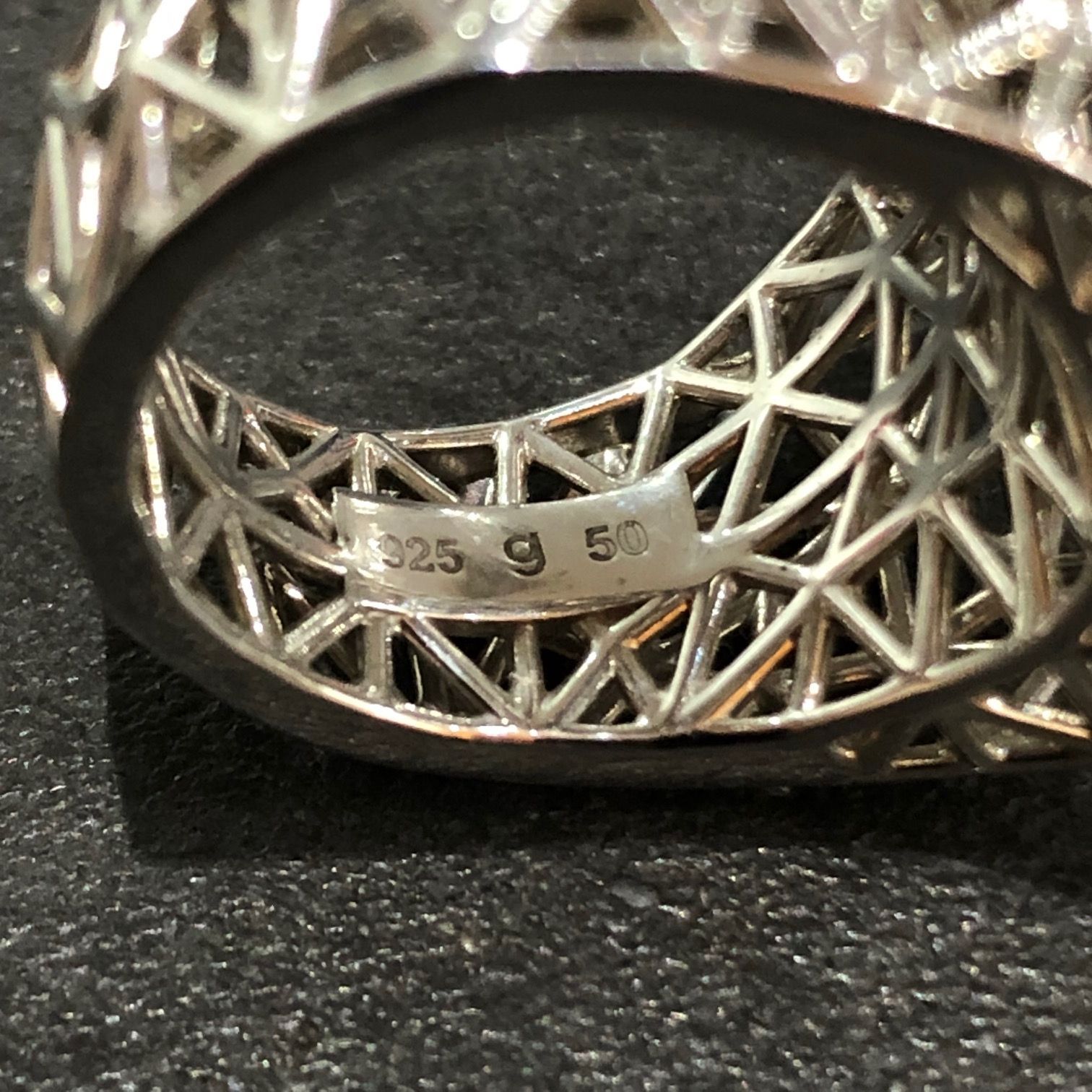 TOM WOOD Mesh Ring メッシュリング 指輪 トムウッド シルバー925 10号 