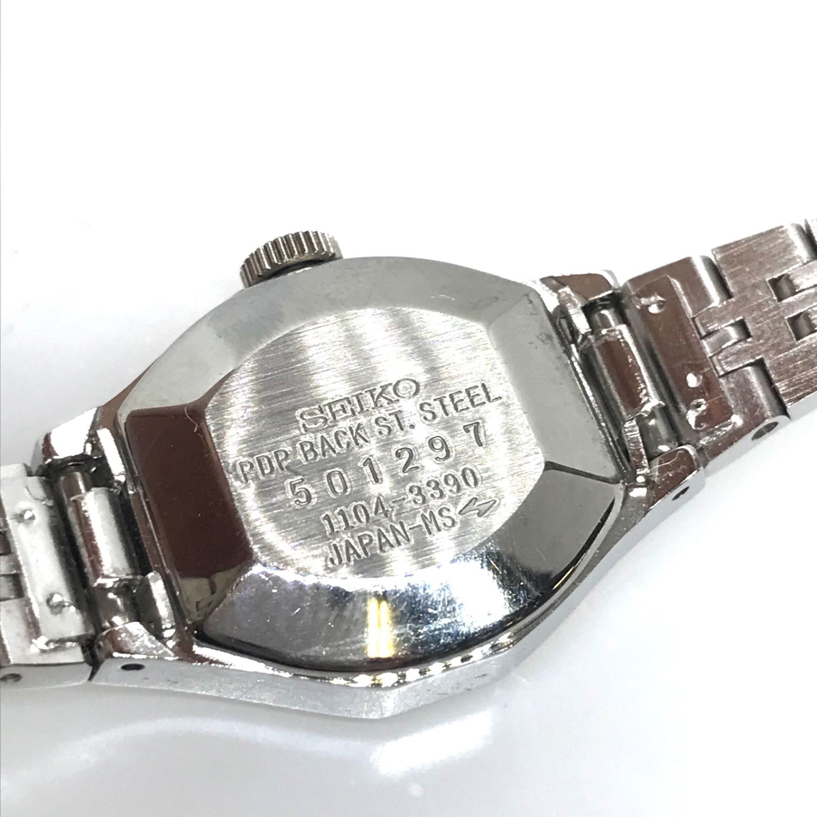 SEIKO セイコー ブレスレット腕時計 レディース 1104-3390 