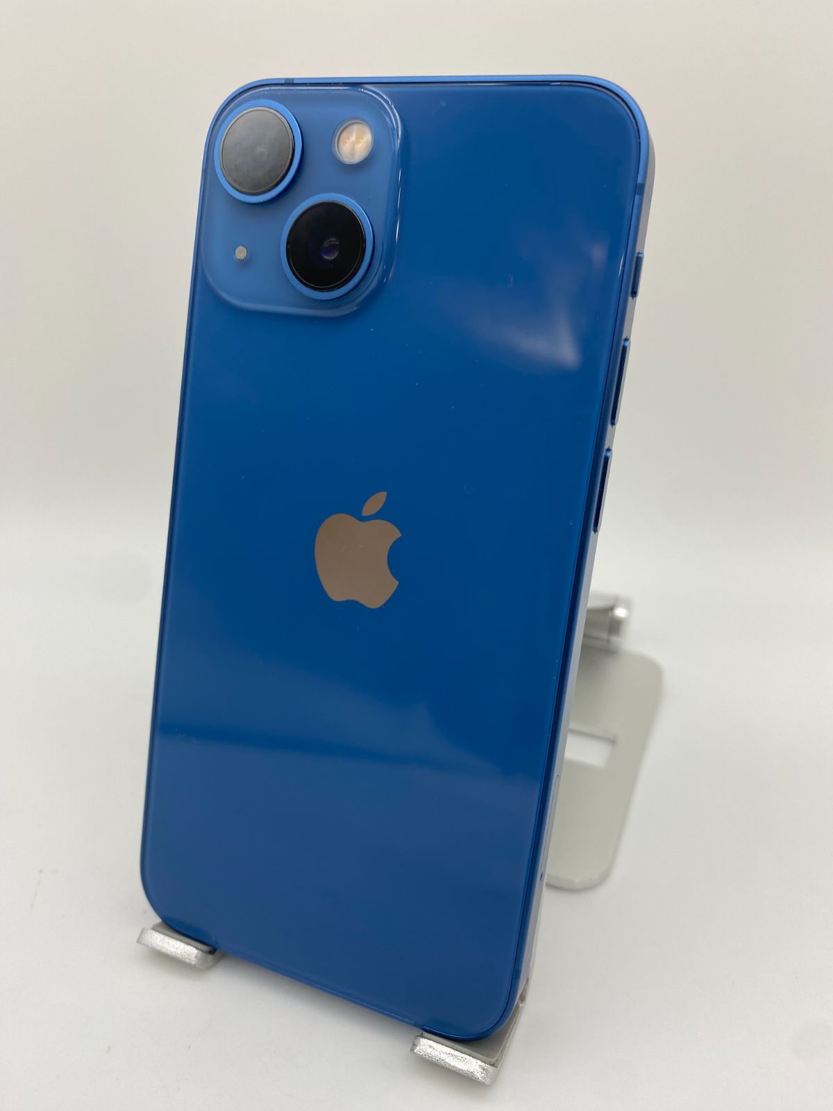 585ほぼ新品★iPhone13mini 256G国内版/純正バッテリー100% ☆ほぼ新品未使用☆iPhone 13 mini 256GB ブルー/国内版