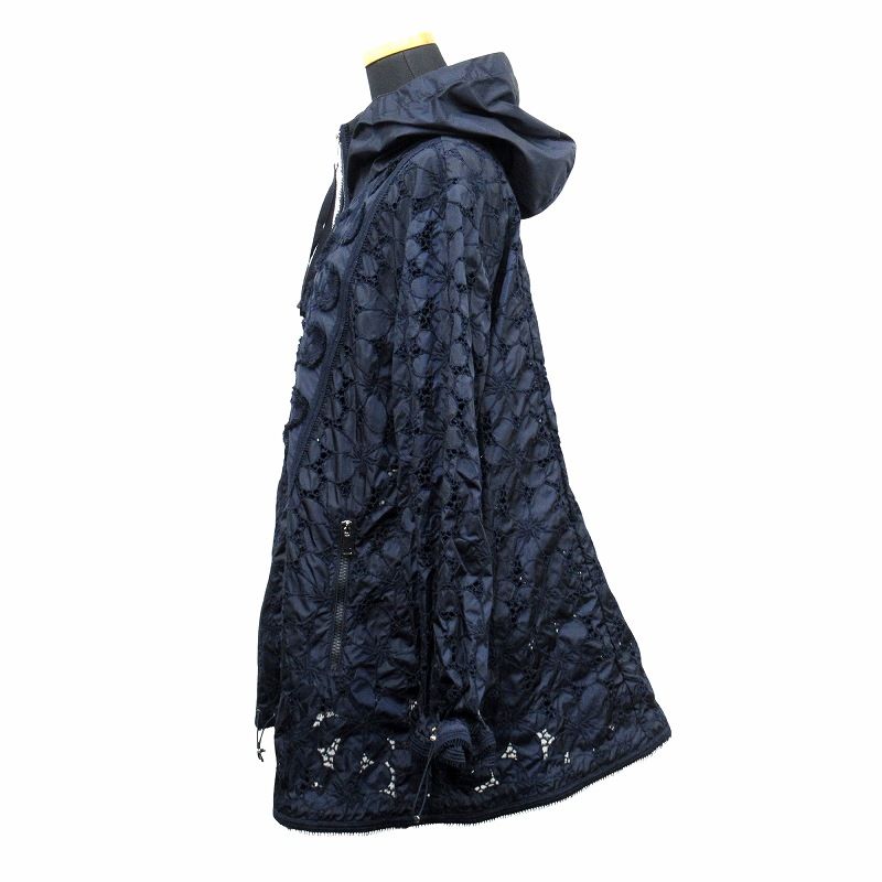 美品 17ss モンクレール MONCLER マドレーヌ フラワー レース Aライン 