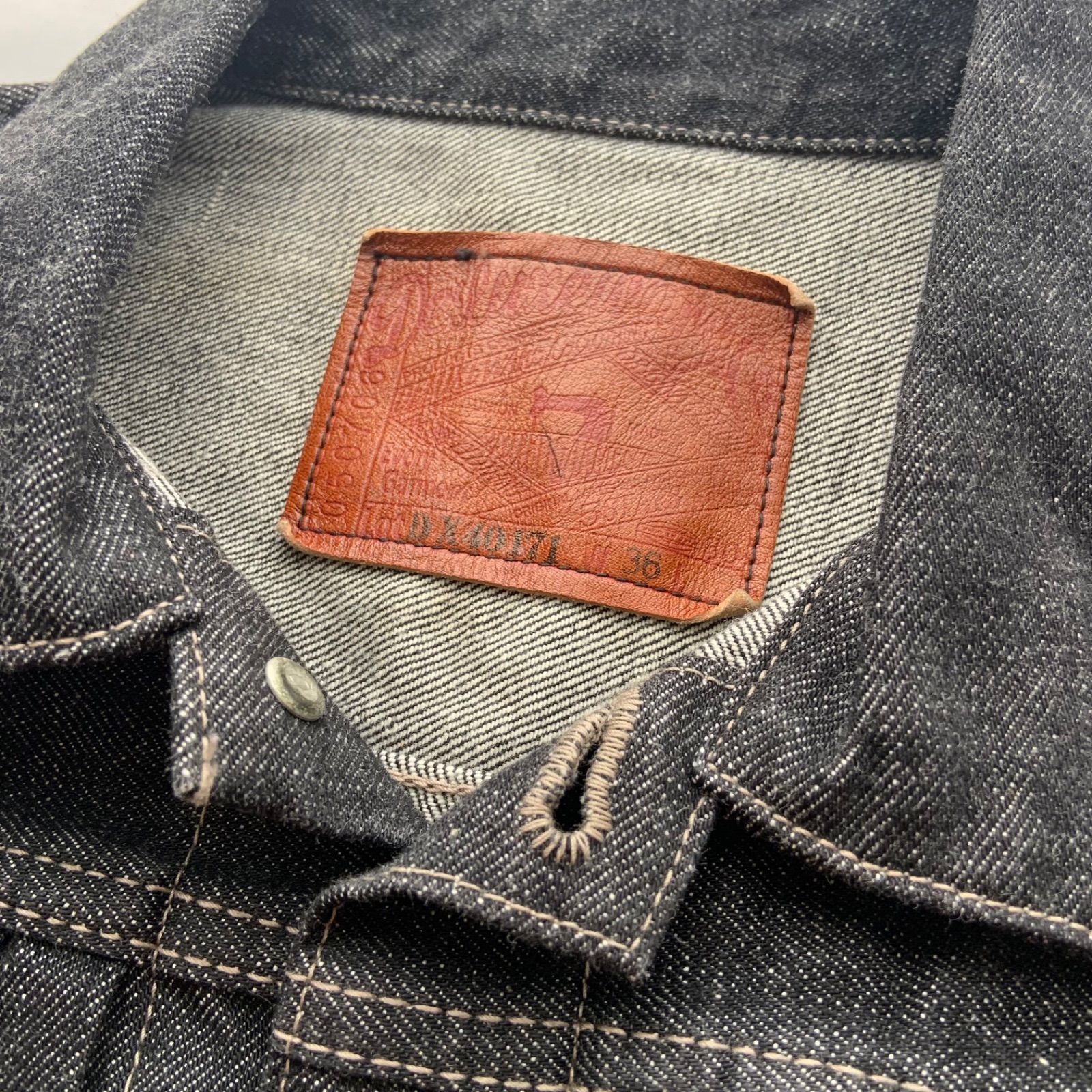 DELUXEWARE デニムジャケットセカンドDX4017 サイズ38 未使用品 DX4017 [SECOND MODEL JACKET] | デラックスウエア公式
