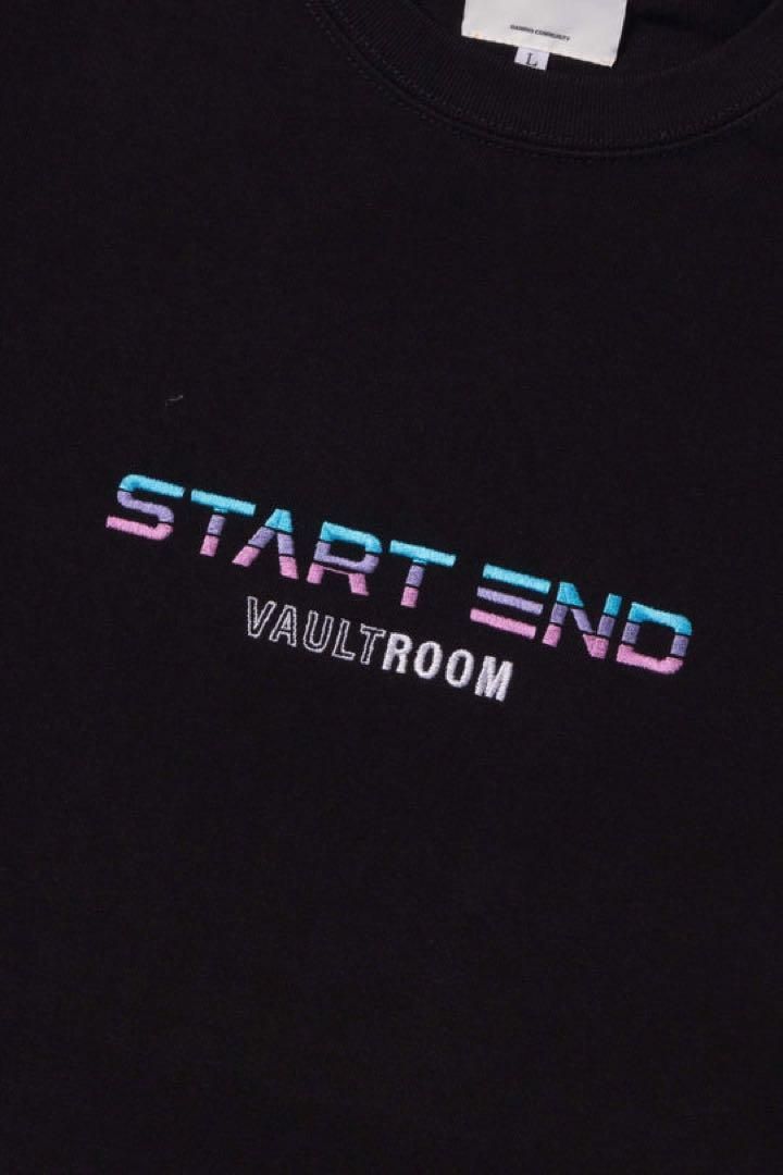 vaultroom ホロライブ STARTEND TEE ブラック - daterightstuff.com