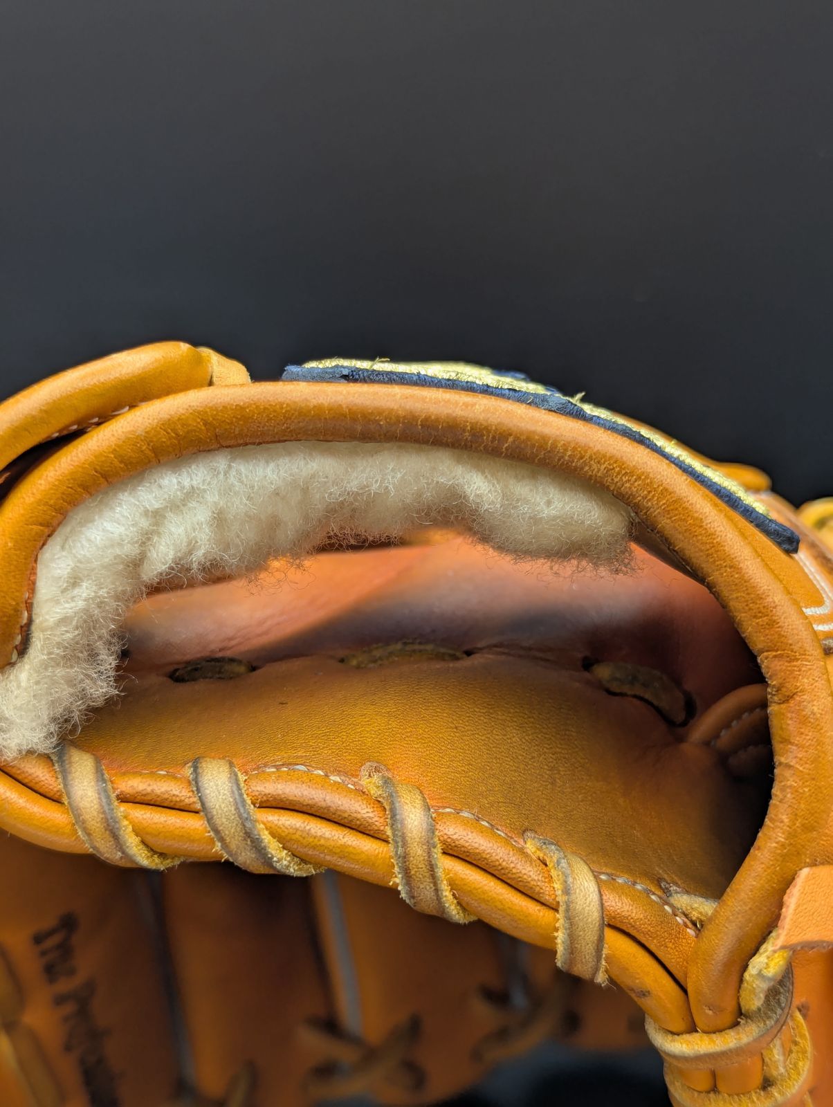 【美品】Slugger KSN-AR4 オレンジ グローブ 久保田スラッガー 軟式 グローブ 内野 野球 KSN-AR4 右投げ用 F