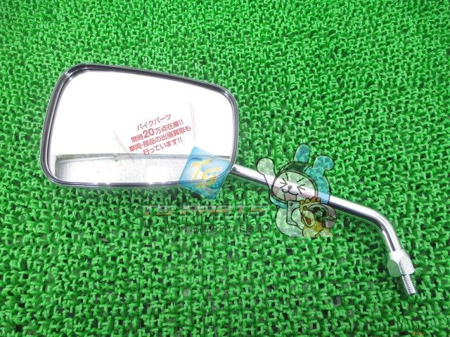 W650 バックミラー 左 在庫有 即納 カワサキ 純正 新品 バイク 部品 EJ650 ノーマルミラー 車検 Genuine