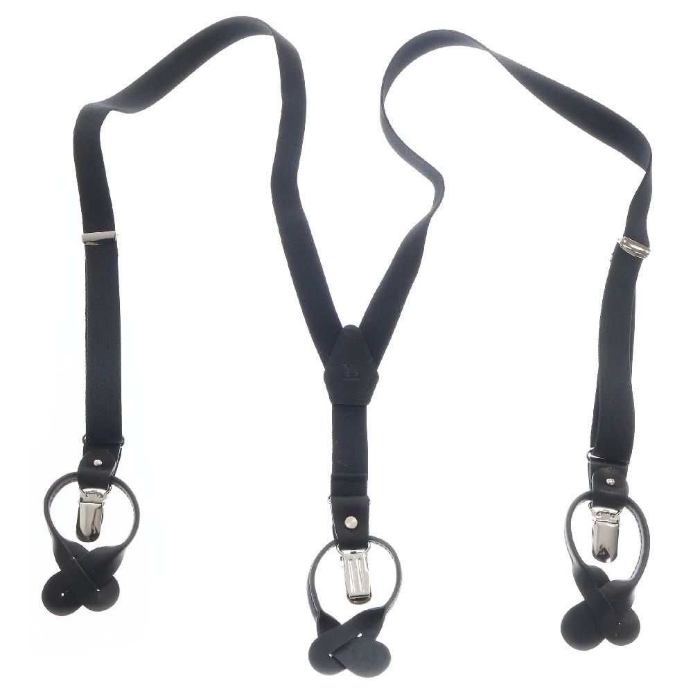 Hyfgoyです。Y's 20mmゴム　定番サスペンダー 20MMゴム 定番サスペンダー(FREE SIZE Black): Y's｜THE SHOP