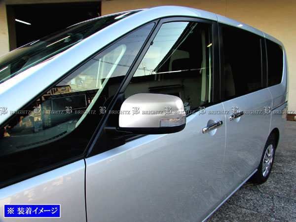 車名セレナ日産 SERENA セレナ CC25用 ドアミラー ドアミラーカバー　新品未使用