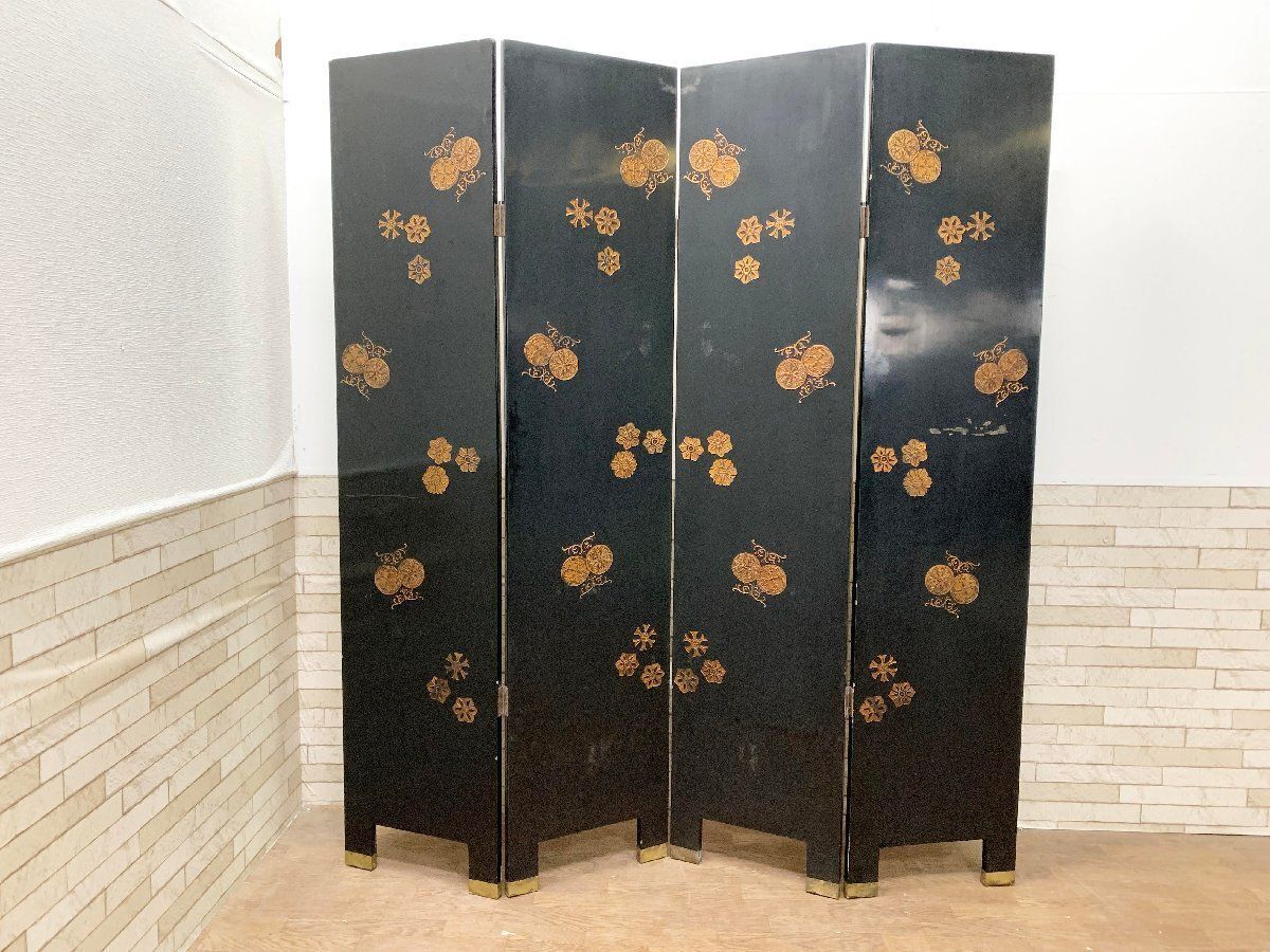 折りたたみパーテーション間仕切り 高さ2m長さ2m-3m組立不要目隠し