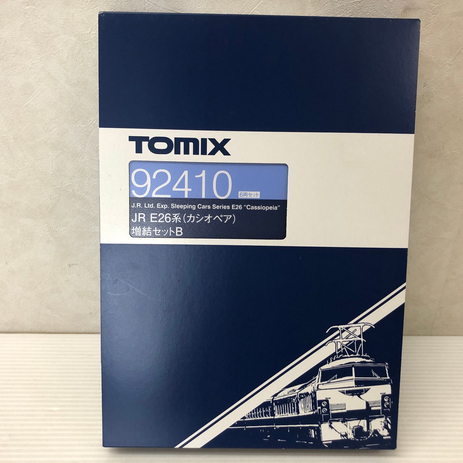 TOMIX Nゲージ 92410 JR E26系 カシオペア 増結6両セットB ※欠品物不明