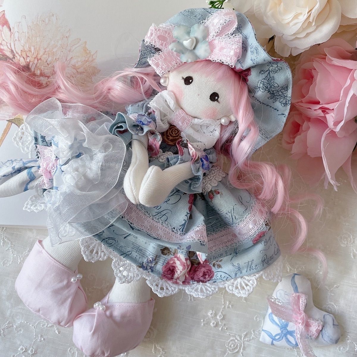 よしこページ♡カントリードール♡♡手作り人形 カントリードール 手作り人形 ロマンティックドール