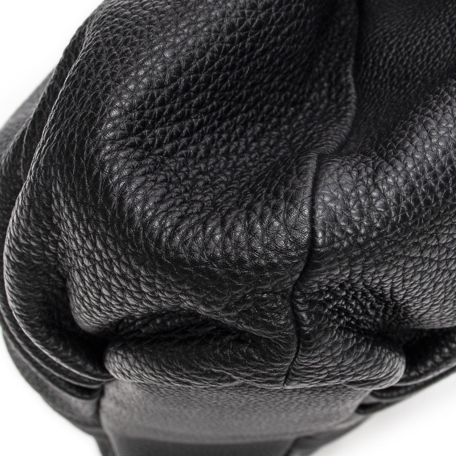 ホーボー黒グレインレザーA