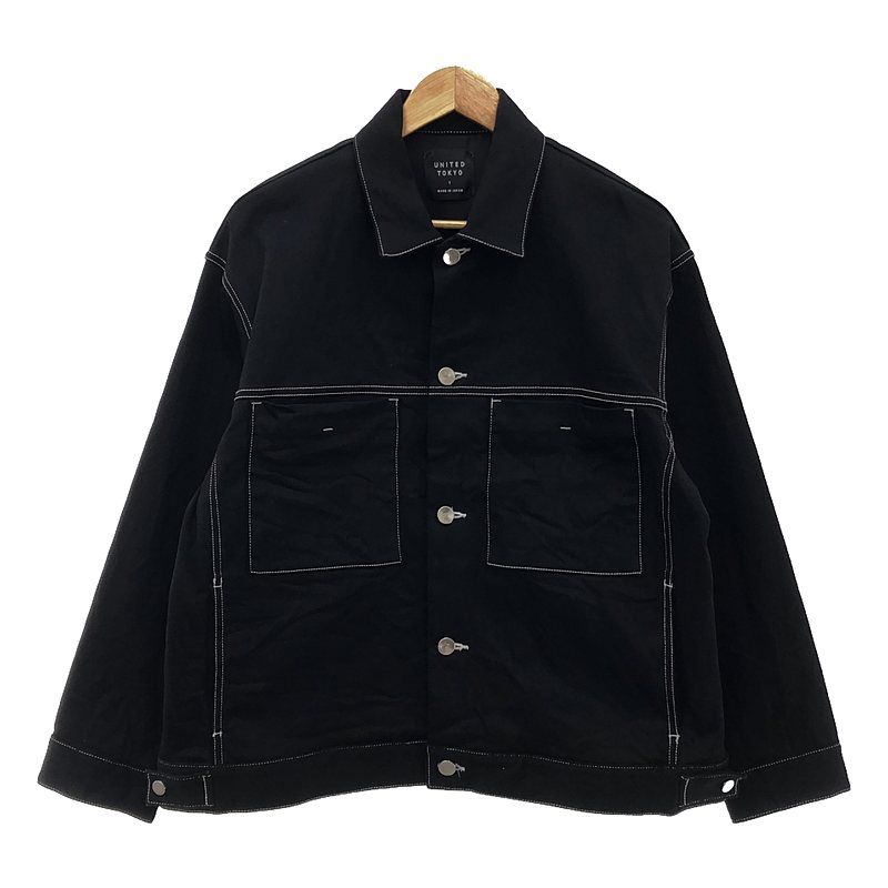 UNITED TOKYO デニムジャケット セール】12.5oz ビンテージデニムスタンドブルゾン