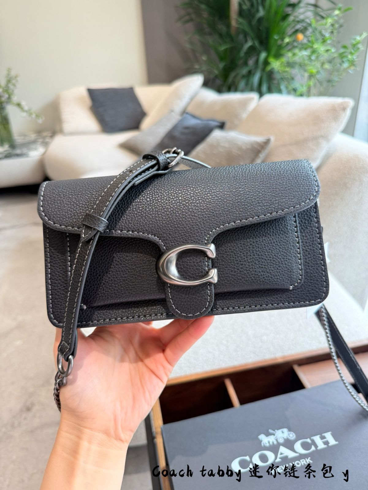 今日特価】COACH Tabby Mini Chain Bag - コーチ タビー ミニ