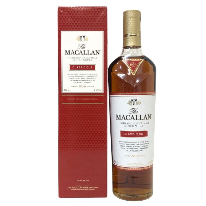 The Macallan ザ マッカラン クラシックカット 2019 未開栓 700ml 52.9度 スコッチ ウイスキー【中古】【新品同様】 The Macallan ザ マッカラン クラシックカット 2019 未開栓