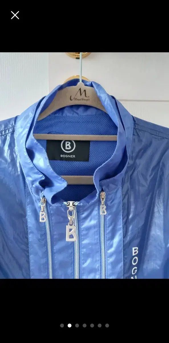 ボグナー 青 ウインドブレーカー ジャケット
