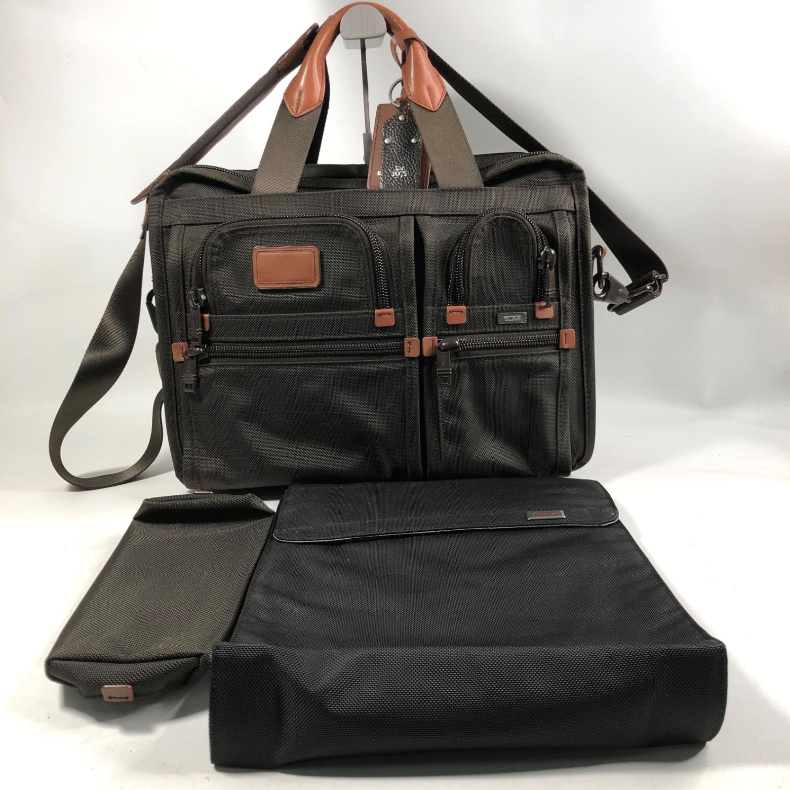 A0922-9-8 TUMI トゥミ バッグ ビジネスバッグ ブラウン カバン ショルダーバッグ H30 W40 D13