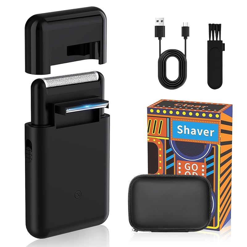 【特価商品】シェーバー メンズ 電気シェーバー ひげそり 電動 シェーバー メンズ 小型 髭剃り 電動シェーバー USB充電式 携帯髭剃り コンパクトシェーバー IPX6防水 深剃り 急速充電 お風呂