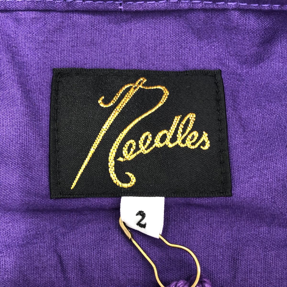Needles ニードルス サイズ2 22AW Ascot Collar EDW Shirt