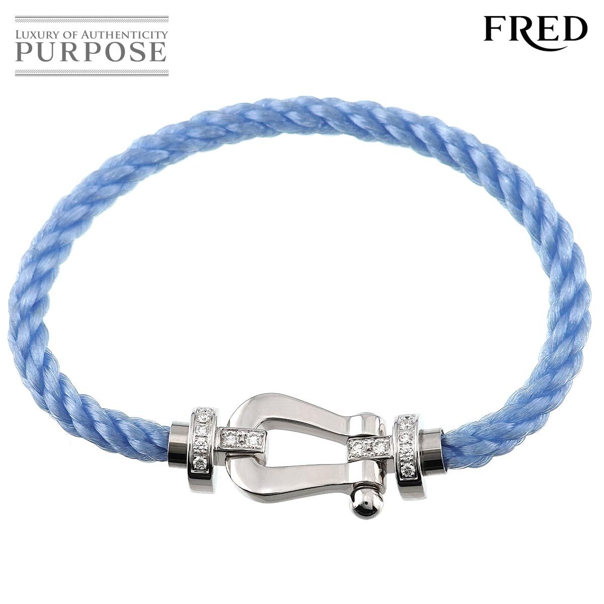 フレッド FRED フォース10 ラージ LM #15 ハーフ ダイヤ