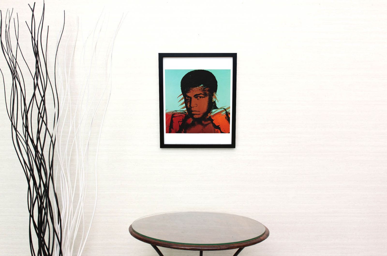 アンディ・ウォーホル「モハメド・アリ/Muhammad Ali,c 1977」展示用