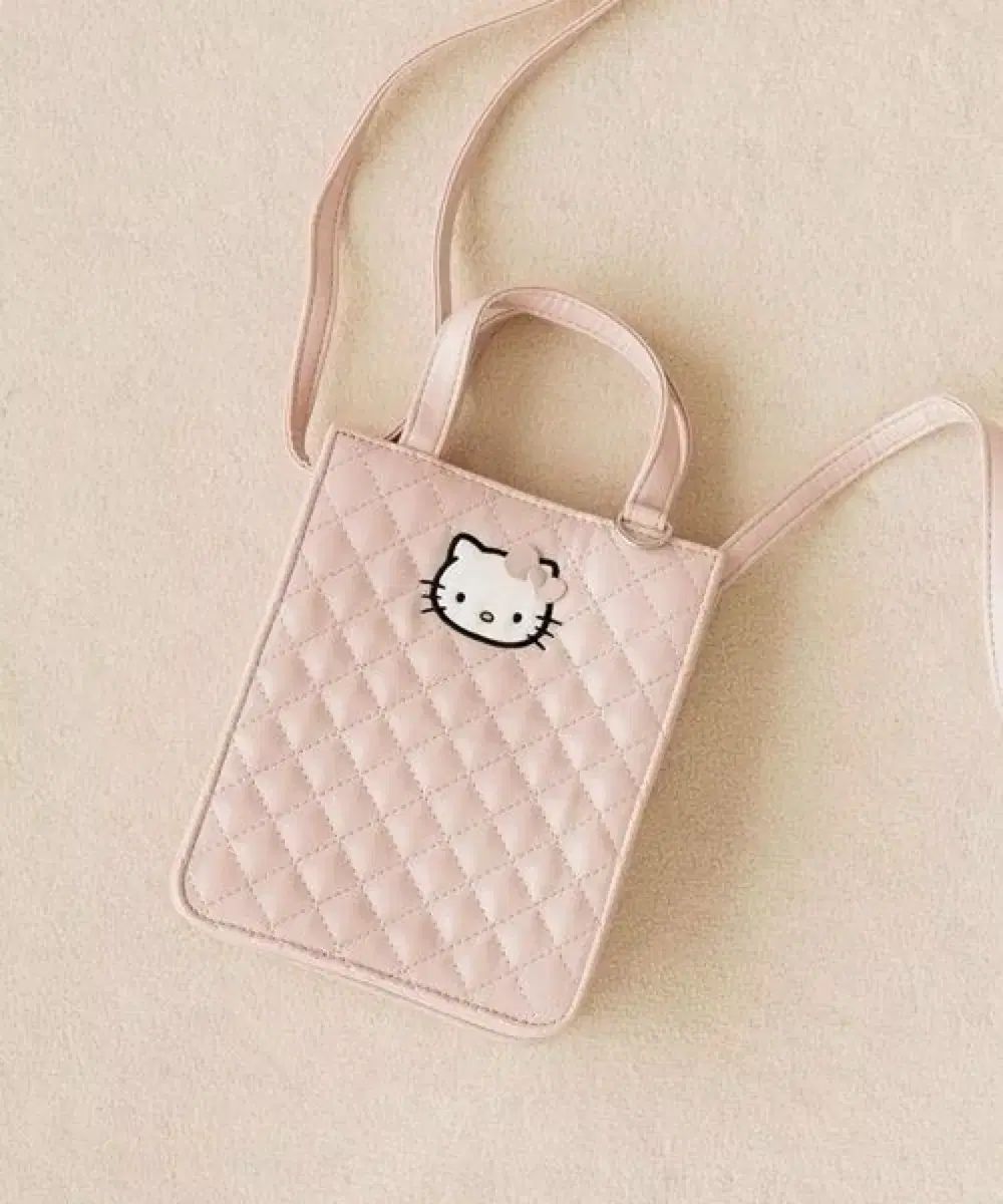 ミパーセント ハローキティ キルティング クロスバック