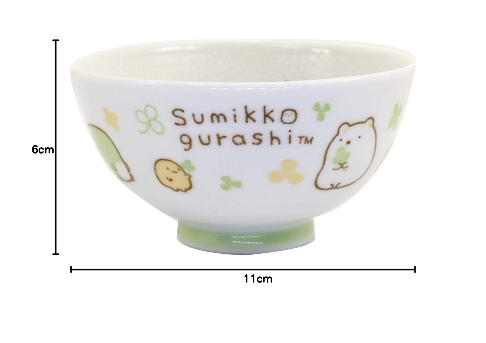 数量 アサヒ興洋 すみっコぐらし 茶碗 ホワイト 直径11 2 高さ5 9 cm ご飯がつきにくい 食洗機対応 電子レンジ対応